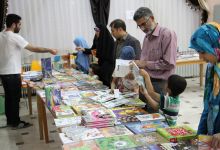 گزارش تصویری از نمایشگاه کتابی با عنوان « افطاری کتاب» در دانشگاه
